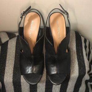 Franco Sarto Wedge Shoes, Size 8.5M